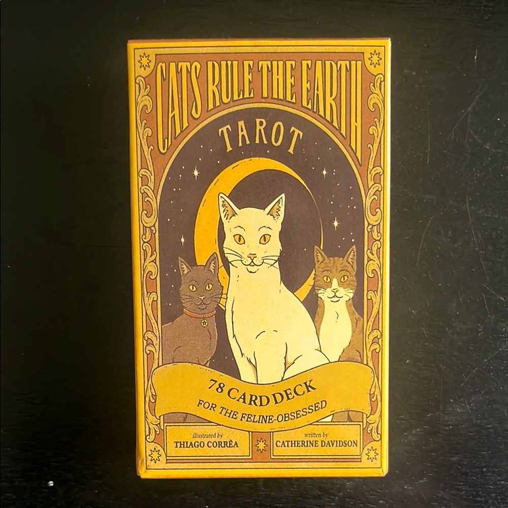 Cats Rule the Earth Tarot Card Deck